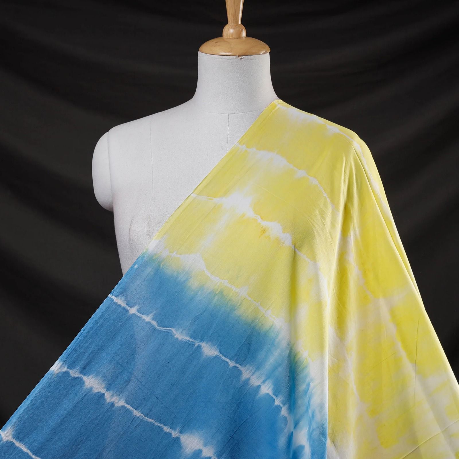 Handmade Shibori Cotton Fabric